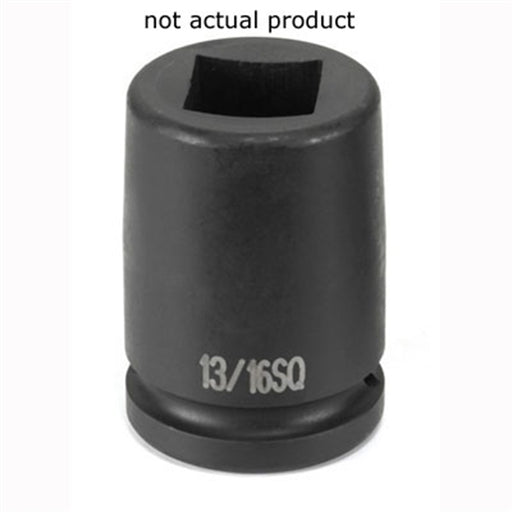 SOC 21MM 3/4D IMP SQ 4PT BLK