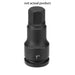 SOC 17MM 3/4D IMP HEX 6PT MALE BLK