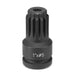 1IN F x #5 Spline M Adapter w/ Lock Button