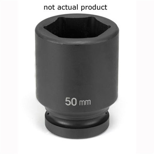 SOC 25MM 1"D IMP 6PT DP BLK