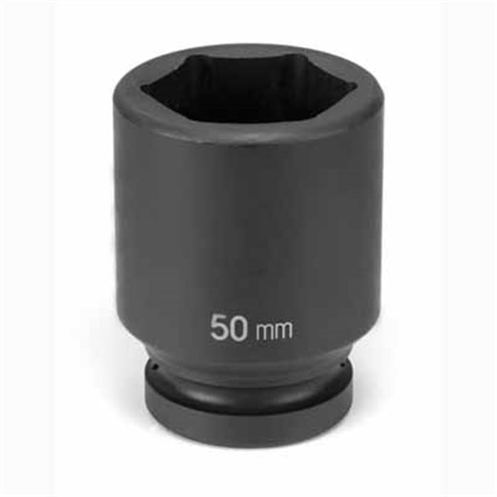 SOC 28MM 1"D IMP 6PT DP BLK