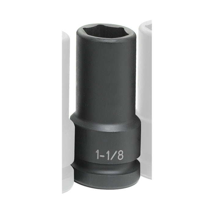 SOC 1-1/8 1"D IMP 6PT XDP TW BLK