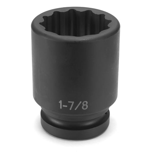 SOC 1-3/8 1"D IMP 12PT DP BLK