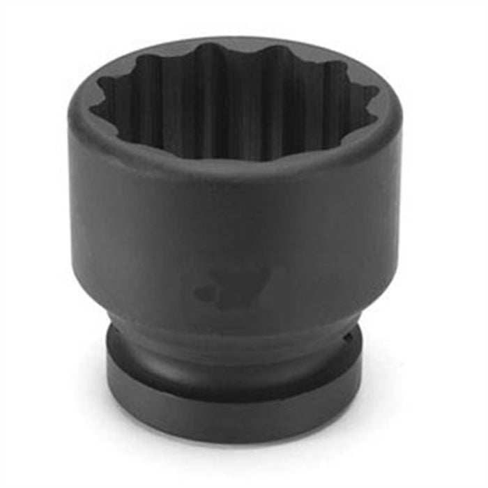 SOC 2-1/4 1"D IMP 12PT BLK