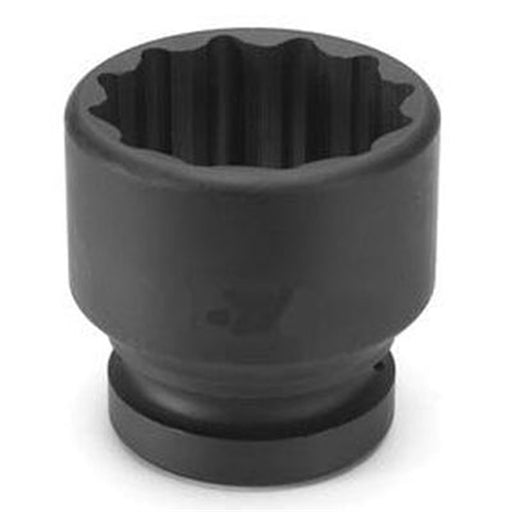 SOC 2-5/8 1"D IMP 12PT BLK
