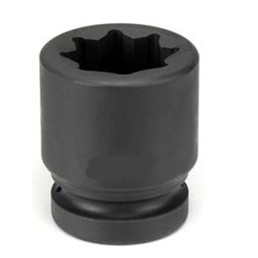 SOC 2-1/4 1"D IMP 8PT BLK