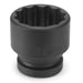 1-1/2" Dr x 63mm Std 12 Pt