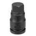 SOC 1-1/4 1-1/2D IMP HEX MALE BLK