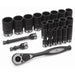 1/2" Dr. 22pc Fractional Deep Duo-Socket Set - 12