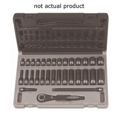 1/4" Drive x 5/16" Deep Duo Socket - 12 Point