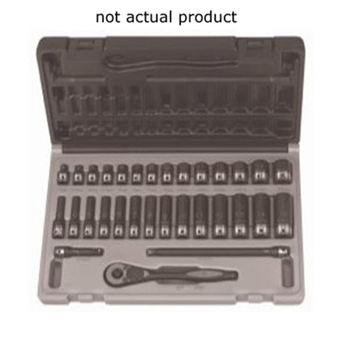 1/4" Drive x 5/16" Deep Duo Socket - 12 Point