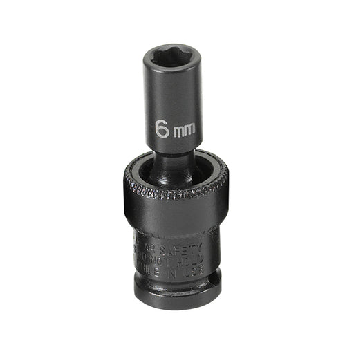 SOC 6MM 1/4D IMP UNIV 6PT