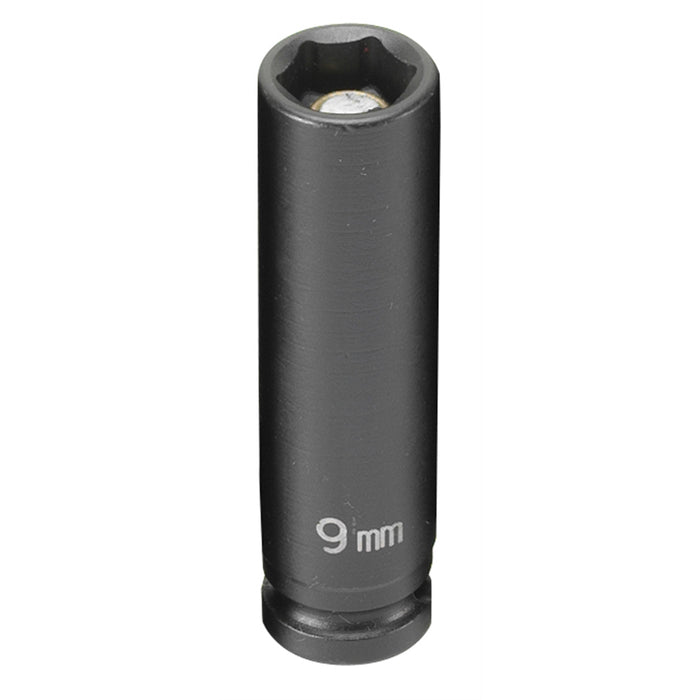 SOC 9MM 1/4D IMP MAG 6PT DP BLK