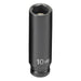 SOC 10MM 1/4D IMP MAG 6PT DP BLK