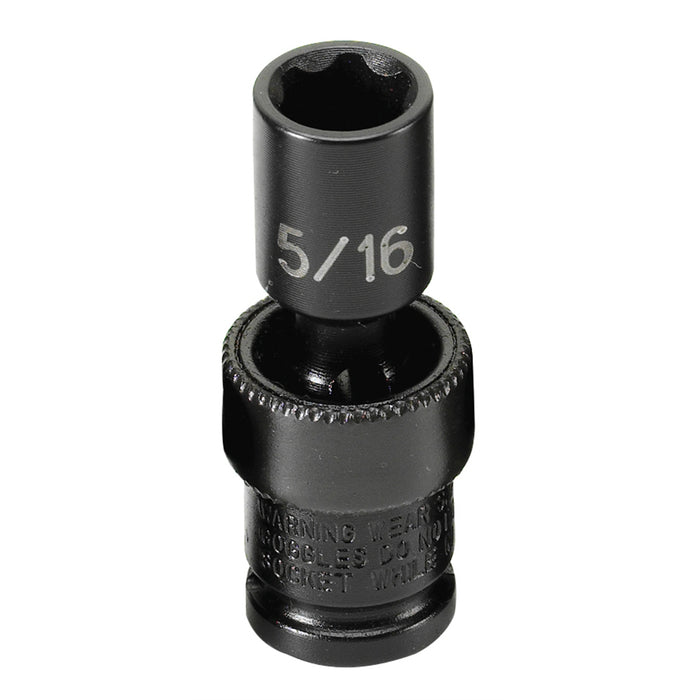 SOC 5/16 1/4D IMP UNIV 6PT