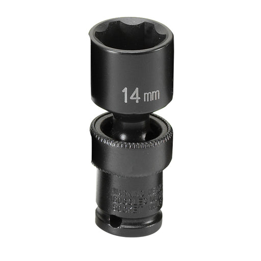 SOC 14MM 1/4D IMP UNIV 6PT