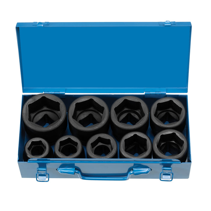 1" Drive 9 Piece Standard "Jumbo" Set
