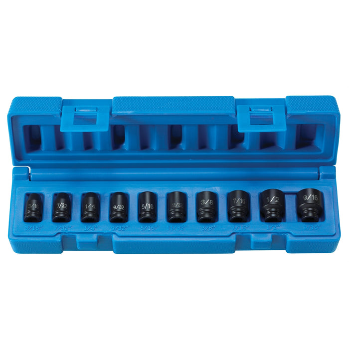 1/4" Surface Drive 10 Piece Standard Set