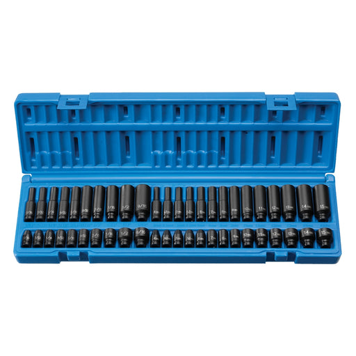 48PC 1/4"DR STD & DEEP FRAC & METRIC MASTER SET
