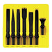7-Piece Heavy-Duty Chisel Set with .498 Shank