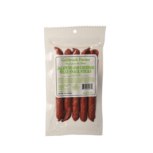 Jalapeno and Cheddar 8 oz. Meat Snack Sticks 12ct