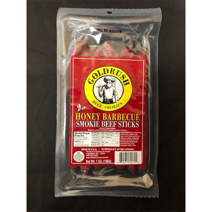 Honey BBQ 7 oz. Beef Sticks 12-ct Case