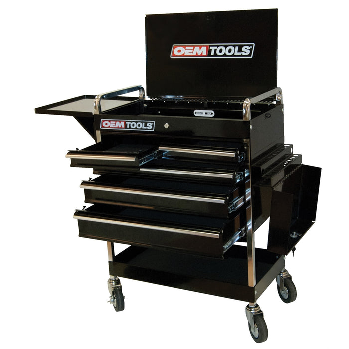 OEMTOOLS 24963 SERVICE CART WITH 5 DRAWERS Great Neck Tools — OEM Tech ...