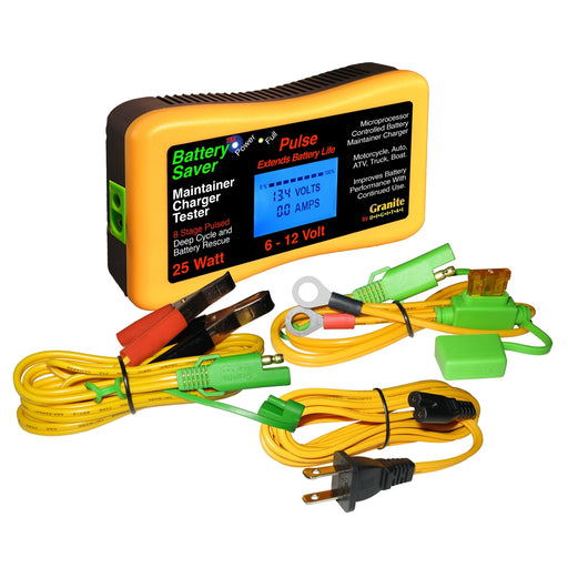 BATTERY SAVER / MAINTAINER TESTER 6/12V 25W