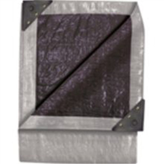 12'x24' Dbl Duty Tarp Slv/Blk