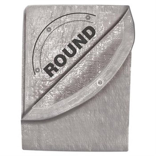 33' x 33' Silver Tarp - Round