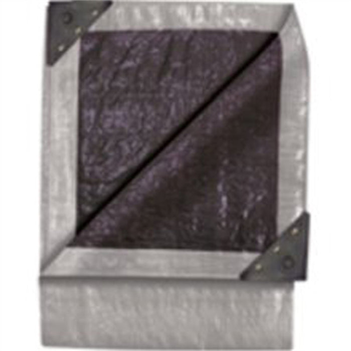 40'x60' Dbl Duty Tarp Slv/Blk