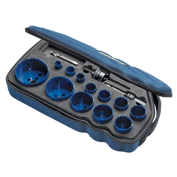 17-Piece General Purpose Bi-Metal Hole Saw Kit