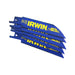 Reciprocating Saw Blade, 4 in. Long, 18 TPI, Bi-Me