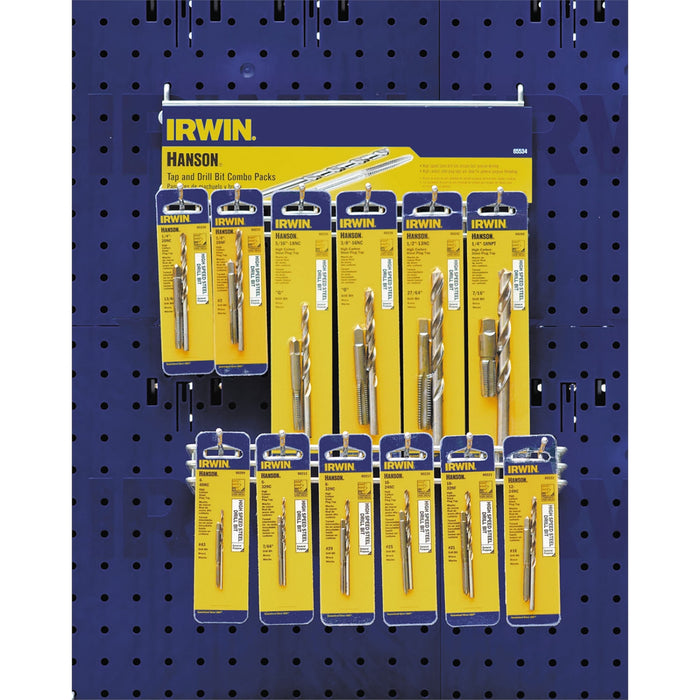 MERCHANDISER 36 PC TAP & DRILL COMBO PACK