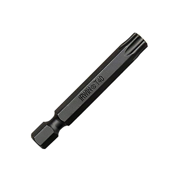 Power Bit, T6 Torx, 1/4 in. Hex Shank with Groove,