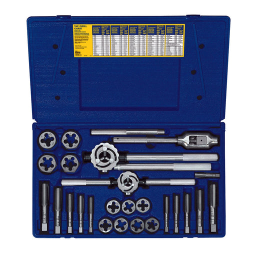 25 PC. METRIC TAP & HEX DIE SET