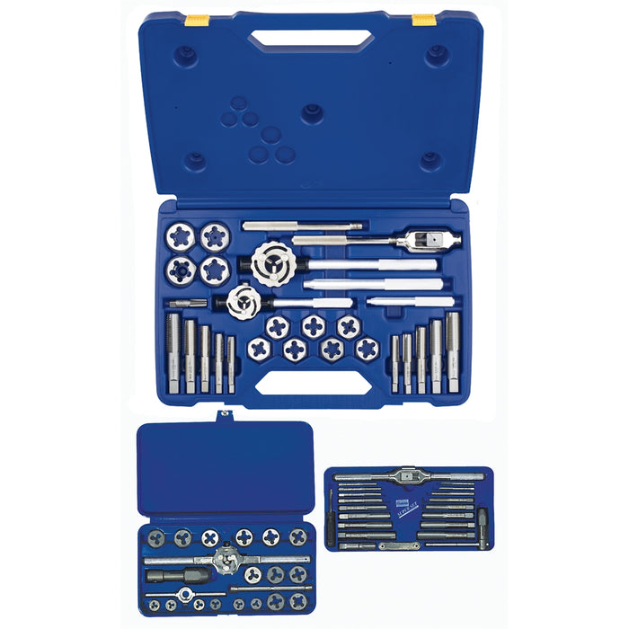 66 PC. FRACTIONAL TAP & HEX DIE SET