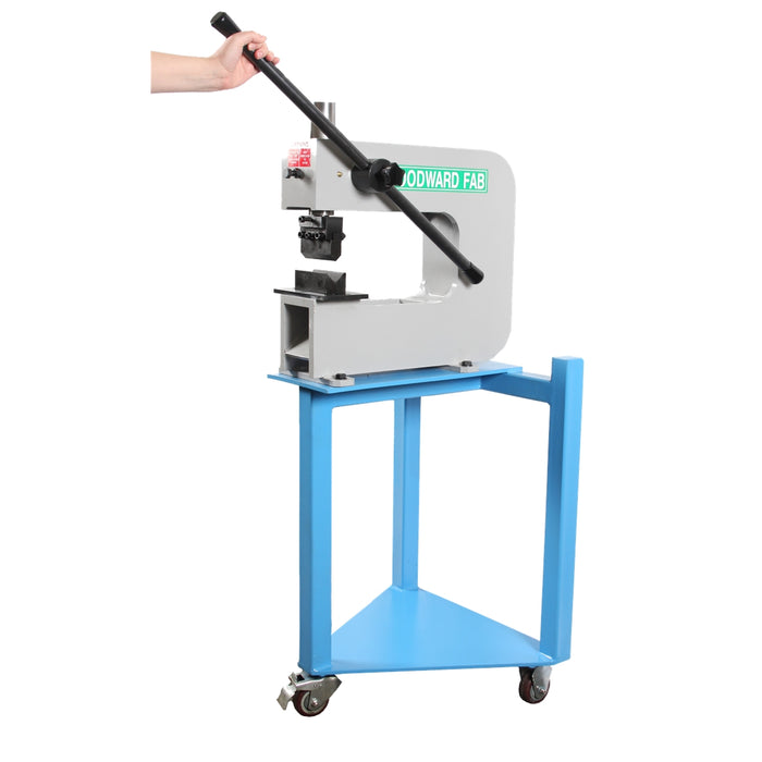 Manual press louver bending