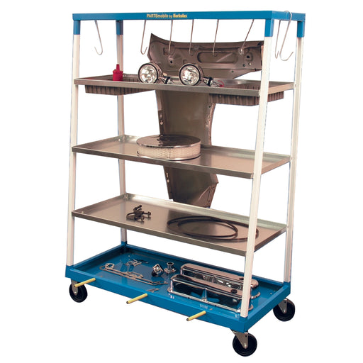 Mobile Parts Shelf Cart