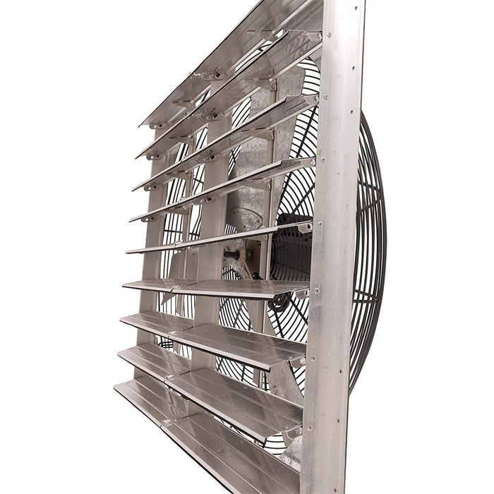 24" Shutter Fan, 1/3Hp, Variable