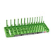1/4" Metric 3-Row Socket Tray - Green