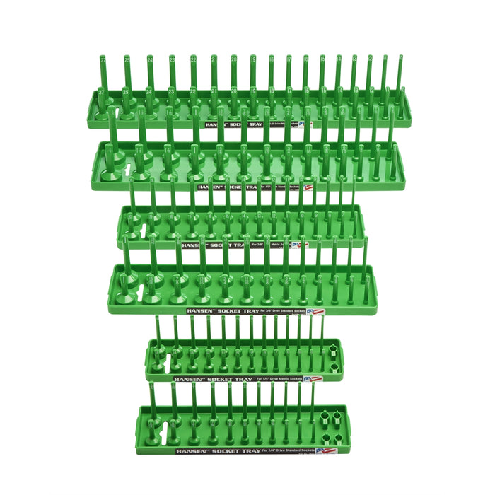 Soc Tray Six Pack, Green