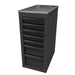 14-1/2" RS Pro 7-Drawer Side Cabinet Black