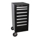 18" H2Pro Series 7-Drawer Side Cabinet-Black