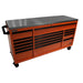 72" RS Roller Cabinet Orange Stainless Steel Top