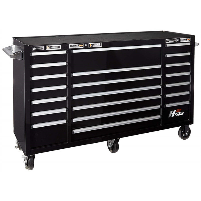 H2PRO Series 72-Inch 10-Drawer Top Chest, Red