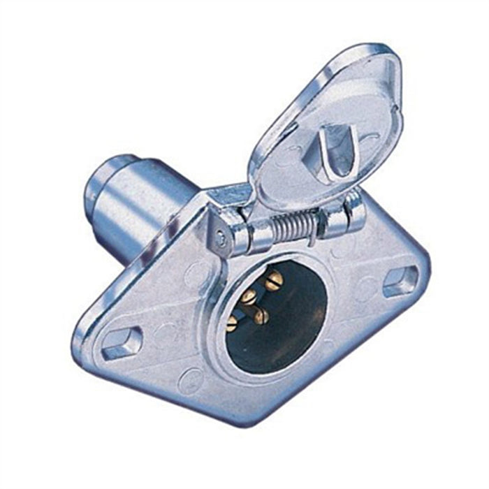 6-POLE ROUND CAR END (METAL)