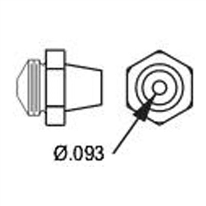 "NOSEPIECE TRIM MOLDING 1/8"""