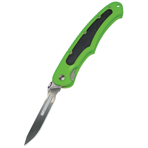 PIRANTA-BOLT SHOCK GREEN KNIFE
