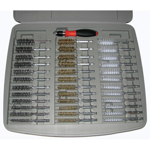 36PC BORE BRUSH SET W/ 1/4 DRIVER HANDLE